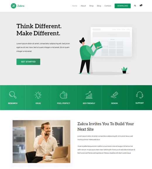 19 Best Digital Agency WordPress Themes 2022 (Mostly Free)