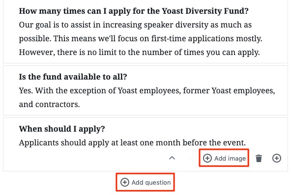 How to add FAQ Schema in WordPress using Yoast SEO