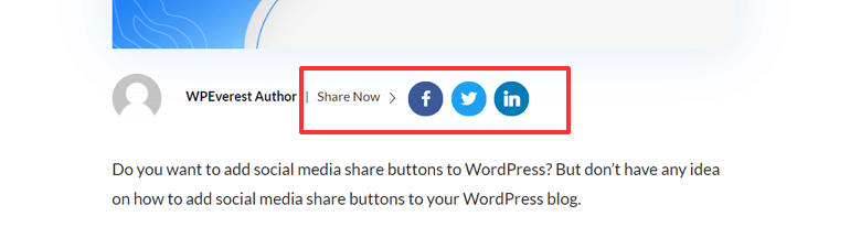 How to Add Social Media Share Buttons to WordPress Blog?