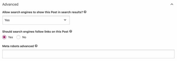 Noindex a post or page in WordPress, the easy way!