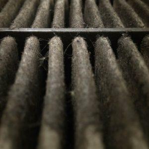 why is my furnace filter black?