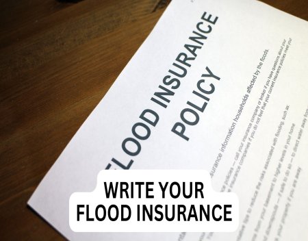 Write your flood insurance